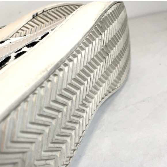 Customized Rhinestone Gray Leopard Platform Sneakers..Bling, Bling! - Picture 16 of 17